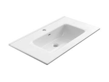 ceramic washbasin Milan, 81x46cm white