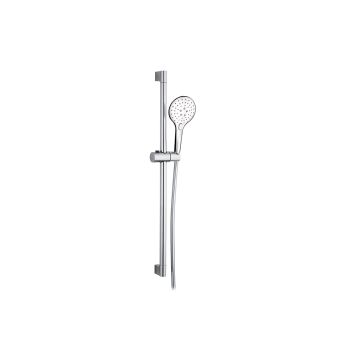 showerset chrome hand shower with sliding bar 70 cm and shower hose 170 cm