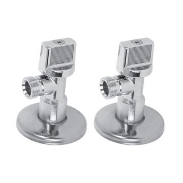 cornerstopfaucet chrome 2 piece 