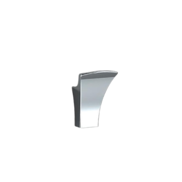 designer Clothing- and towel hook S7 chrome