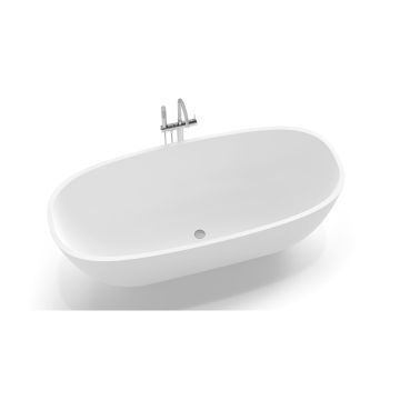 free standing bathtub Nilo 72x170cm white Solid Surface