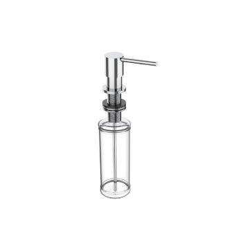 Luxury built-in soap dispenser cocinas chrome for counter top mounting