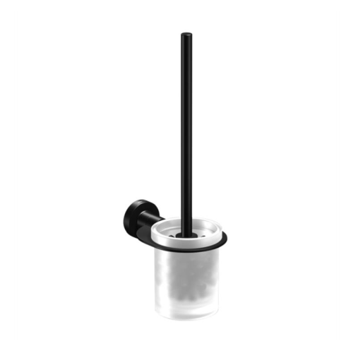 toilet brushHolder Techno including toilet brush matt black