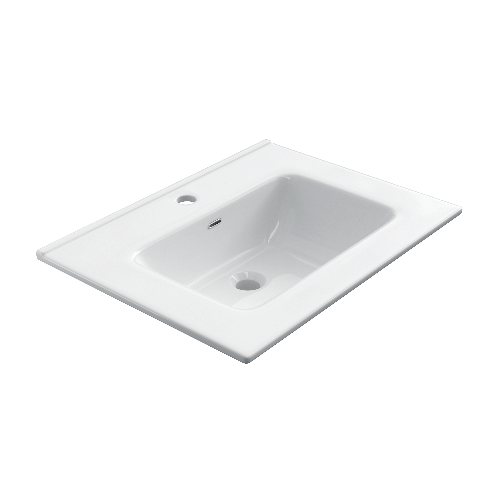 ceramic washbasin Milan 61x46cm white