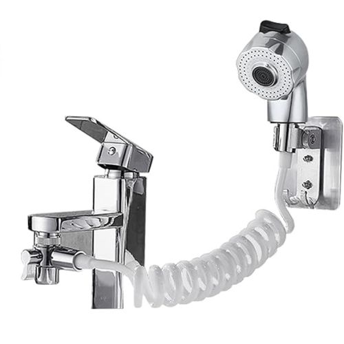 hand shower for washbasin faucet and kitchen faucet chrome