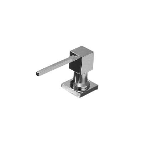 built-in soap dispenser Quadro chrome for counter top mounting