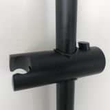 showerset Nero matt black - hand shower ø 12 cm - sliding bar 68 cm - shower hose 150 cm