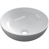 ceramic round surface-mounted wash bowl Bola Fino ø40cm white