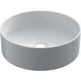 ceramic round surface-mounted wash bowl Cylindrico ø36cm white