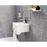 washbasin York 50x31cm Solid Surface white mat