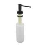 built-in soap dispenser Nero matt black for counter top mounting