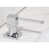 built-in soap dispenser Quadro chrome for counter top mounting