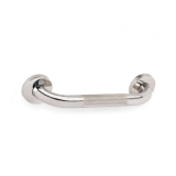 bath handlebar with gripping surface 40cm chrome