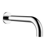 designer bath spout Tube 23cm chrome