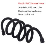 shower hose Nero 150cm matt black