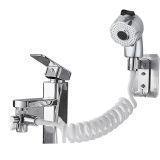 hand shower for washbasin faucet and kitchen faucet chrome