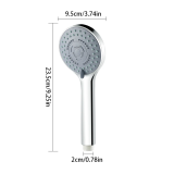 hand shower Selene chrome with 3 positions