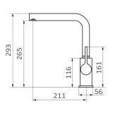 kitchen faucet Formal Eternal chrome