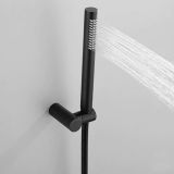 hand shower set Nero matt black including Holder and hose