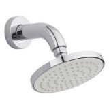 overhead shower Harry Ø13cm chrome including wallarm