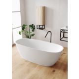 free standing bathtub Nilo 72x170cm white Solid Surface