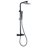 rain shower fixtureNero Ona black