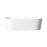 Solid Surface wash bowl surface-mounted Rusty 50x31cm matt white