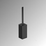 toilet brush S5 matt black with Holder