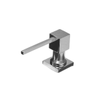 built-in soap dispenser Quadro chrome for counter top mounting