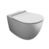 wall-hung toilet + soft closing toilet seating Simas Vignoni borderless