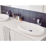 Solid Surface wash bowl surface-mounted Eliza 60x40cm matt white